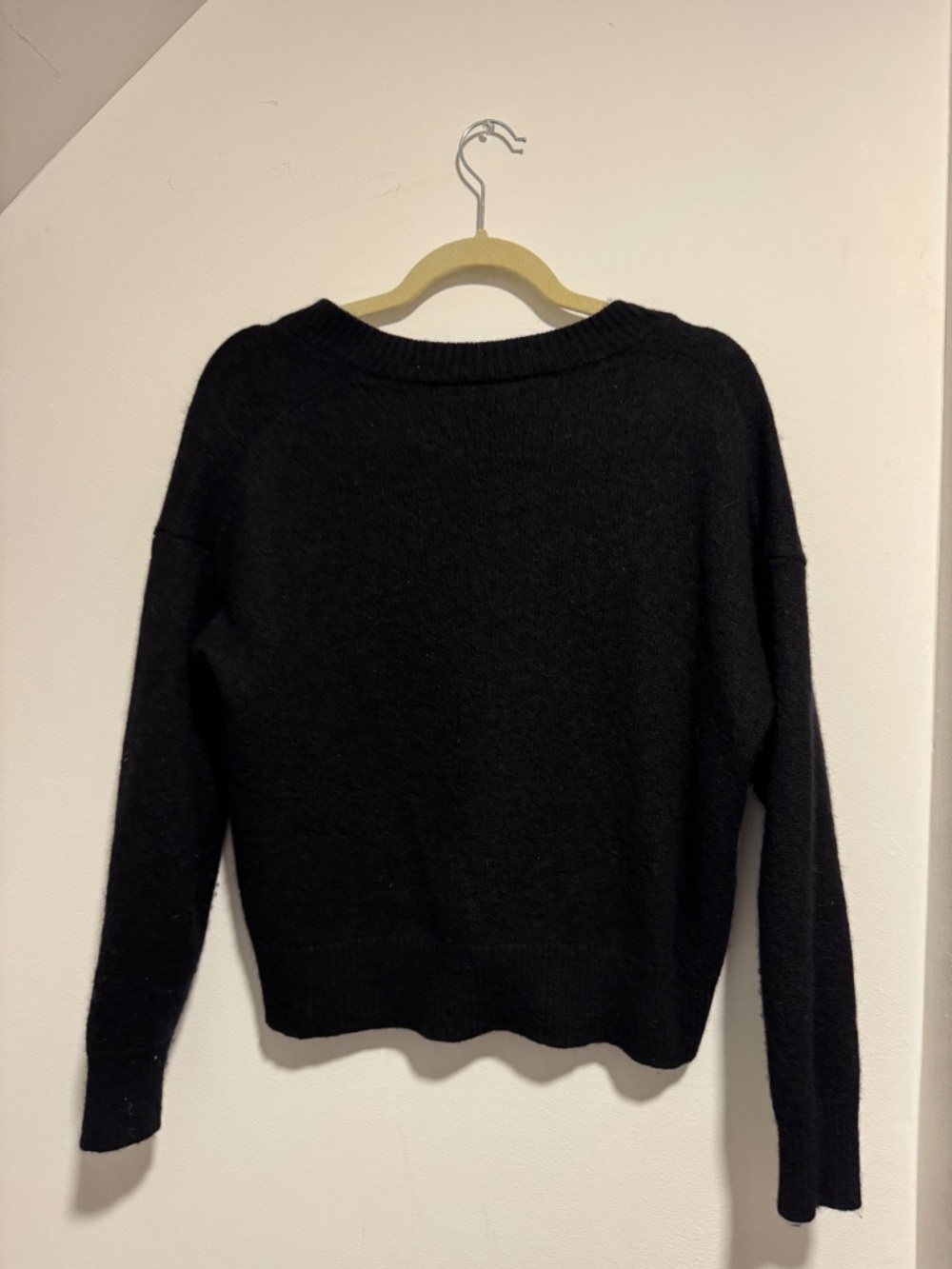 VICI Black Soft Knit Sweater Small Lightweight Cozy - Picture 4 of 5